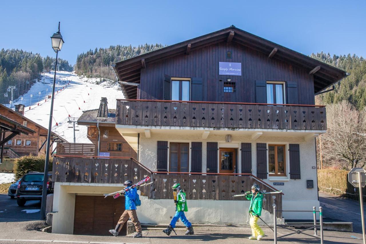 Simply Morzine - Chalet Coeur De Morzine Bagian luar foto